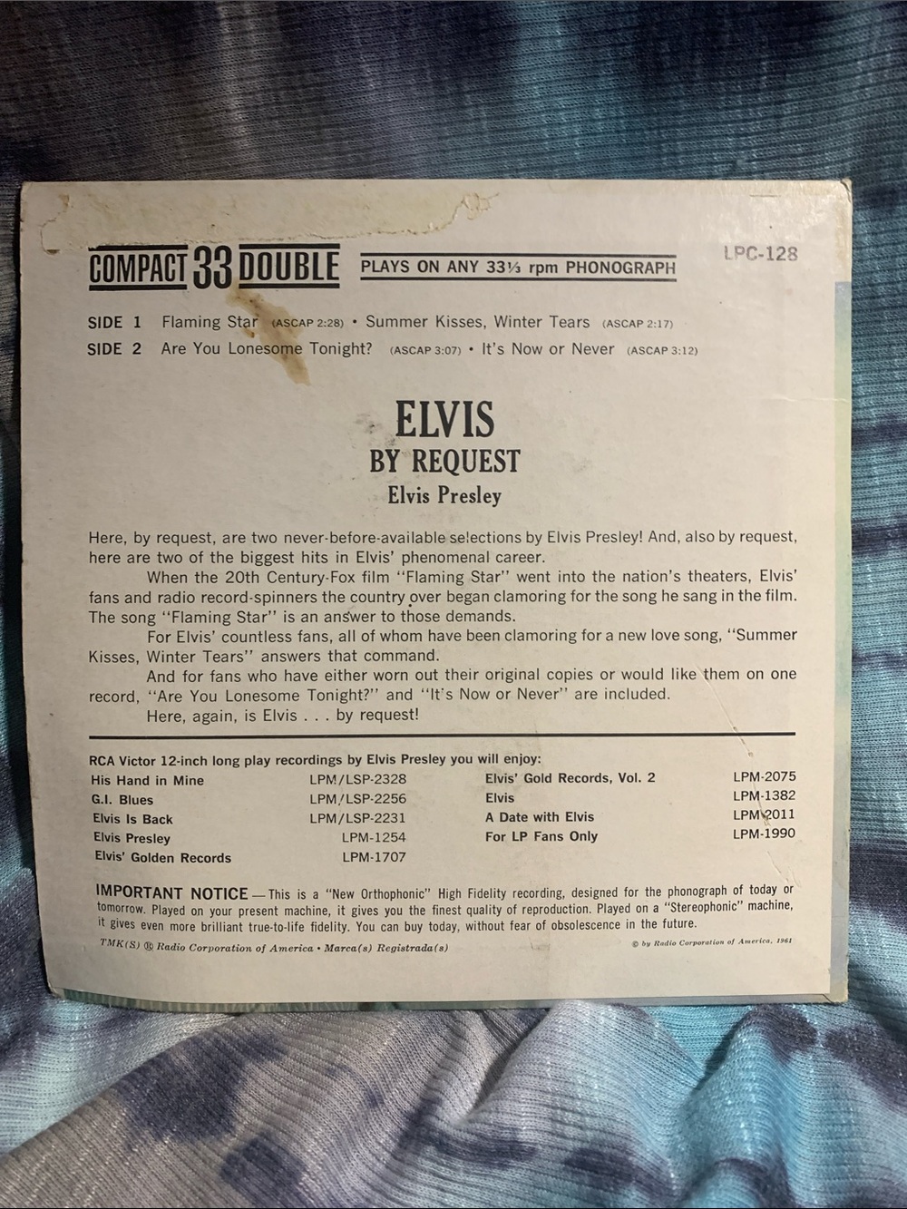 Elvis Compact 33 Double Record - Picture 2 of 4